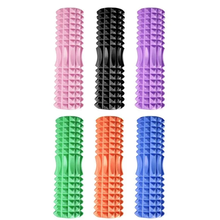 3-In-1 Eva Foam Roller Set 45Cm Length Orange - Health &