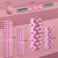 3-In-1 Eva Foam Roller Set 45Cm Length Pink Wolf Tooth