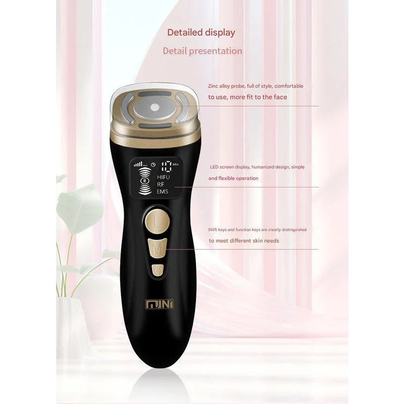 3-in-1 Facial Firming & Anti-Wrinkle Device with HIFU RF &
