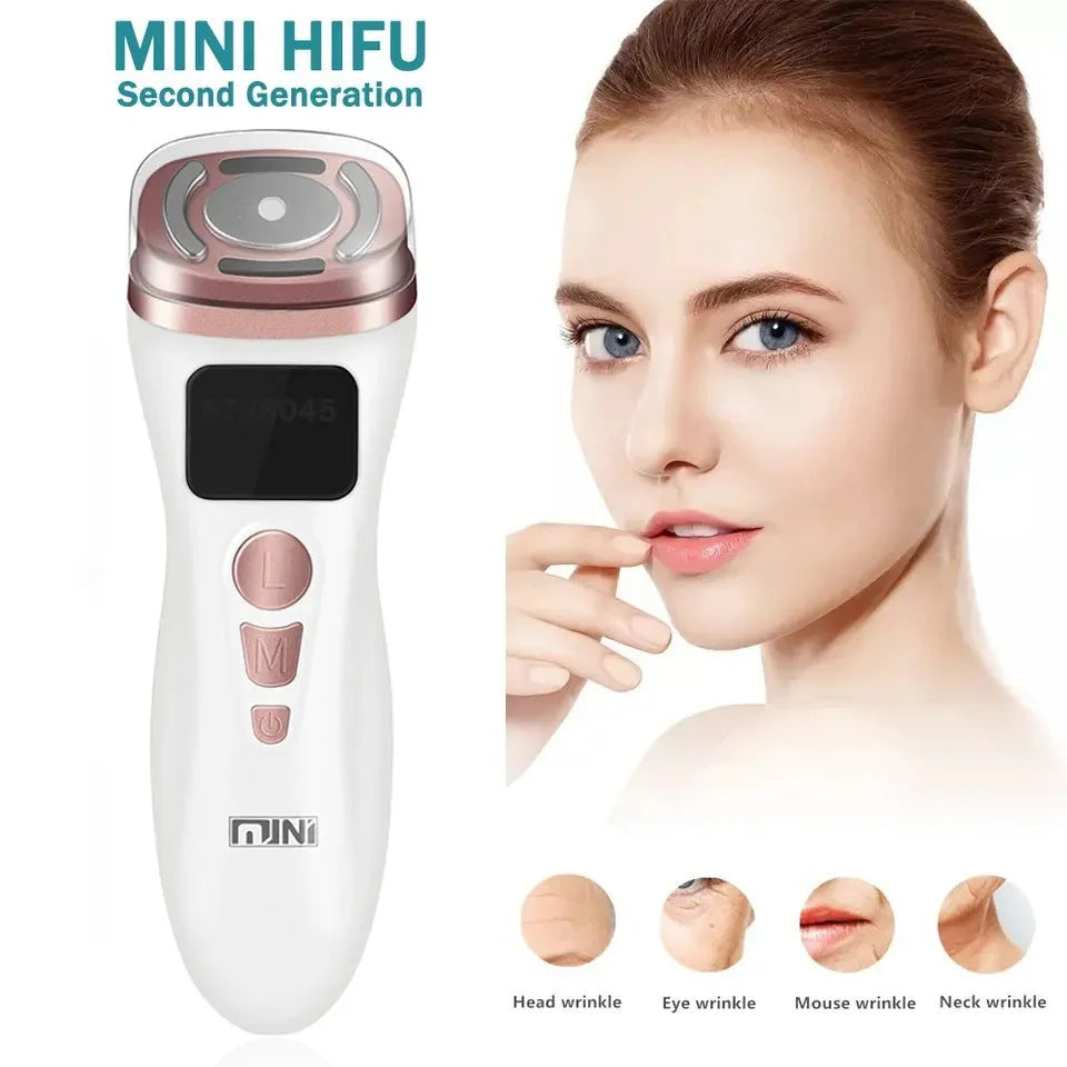 3-in-1 Facial Firming & Anti-Wrinkle Device with HIFU RF &