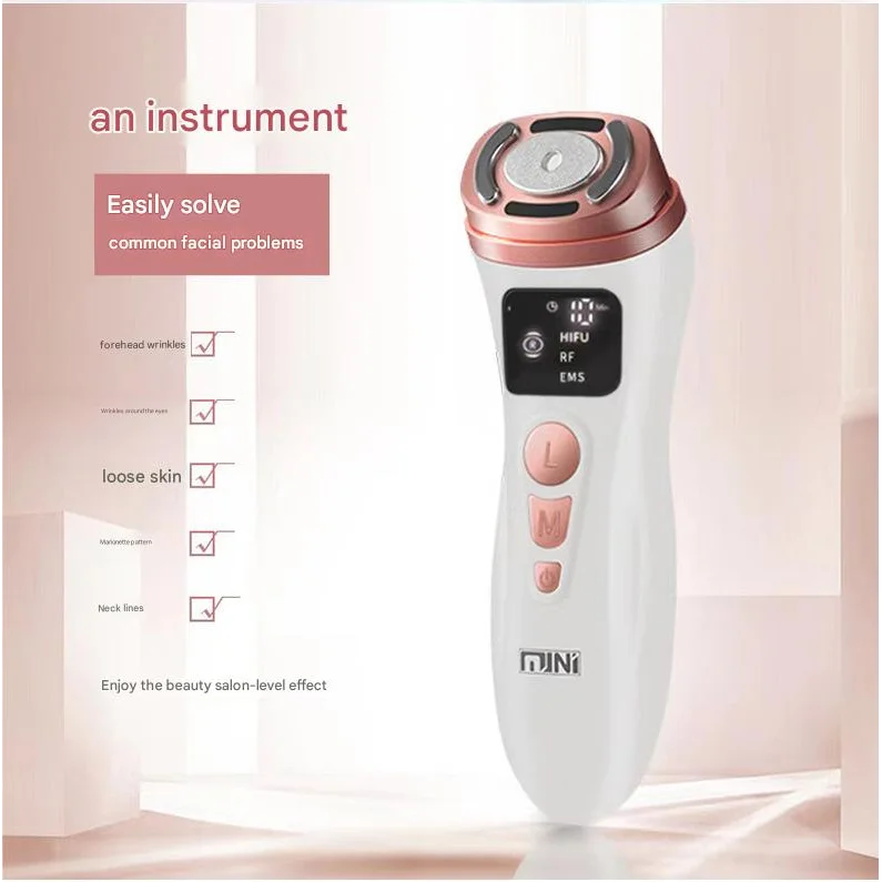 3-in-1 Facial Firming & Anti-Wrinkle Device with HIFU RF &