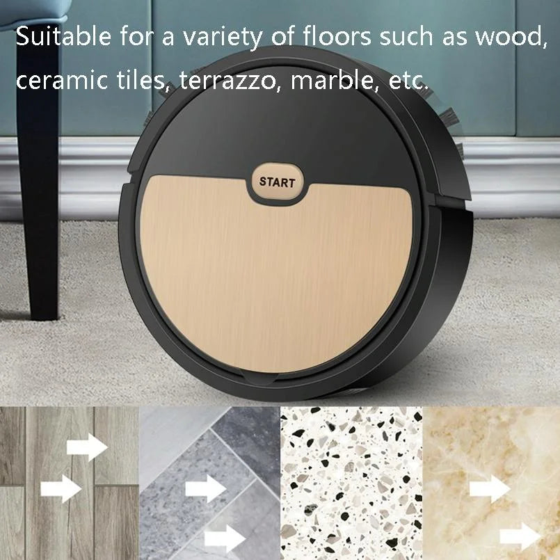 3-in-1 Intelligent Usb Home Sweeping Machine - Fast