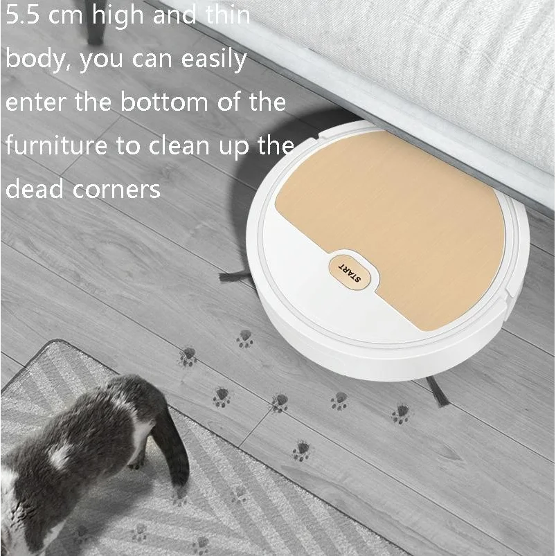 3-in-1 Intelligent Usb Home Sweeping Machine - Fast