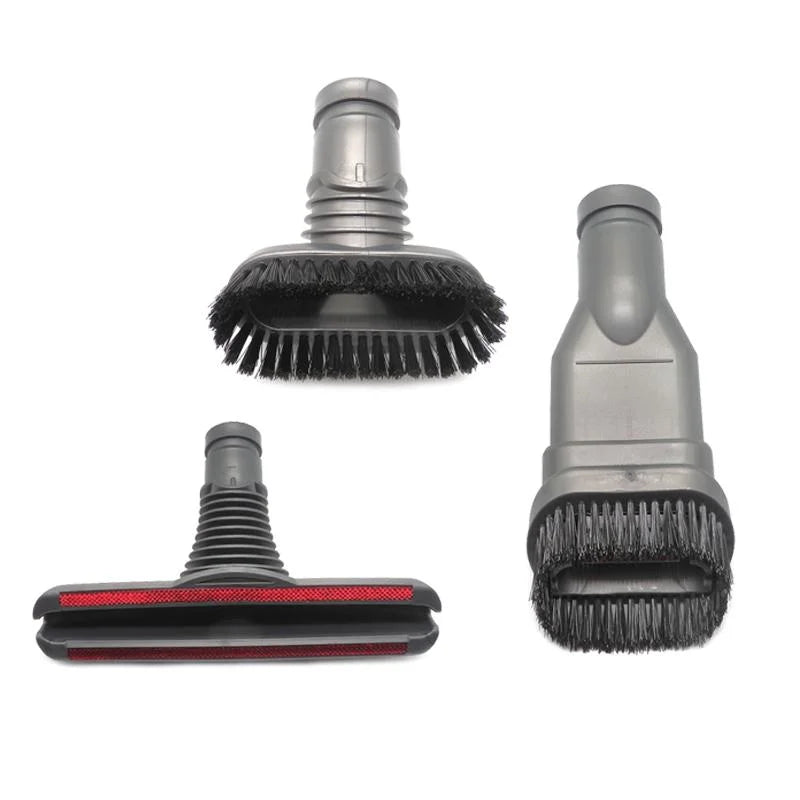 3-in-1 Round Stiff and Bed Brush for Dyson Vacuum