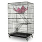 3 Level Rabbit Bird Cage Ferret Parrot Aviary