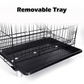 3 Level Rabbit Bird Cage Ferret Parrot Aviary Cat Rat
