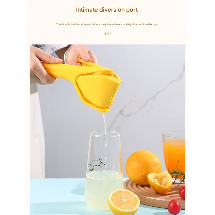 3 Pcs Green Easy-Squeeze Manual Citrus Juicer - Durable