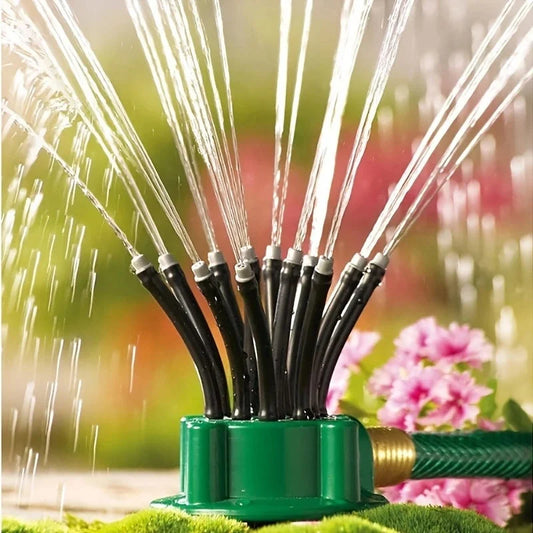 3-Piece 360-Degree Multi-Head Garden Sprinkler Set