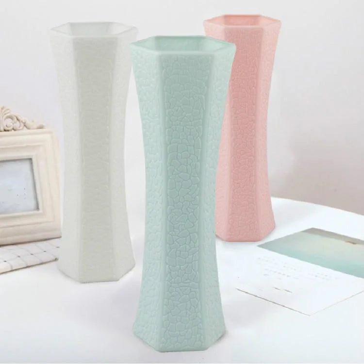 3-piece Plastic Hydroponic Vase Set for Creative Home Decor
