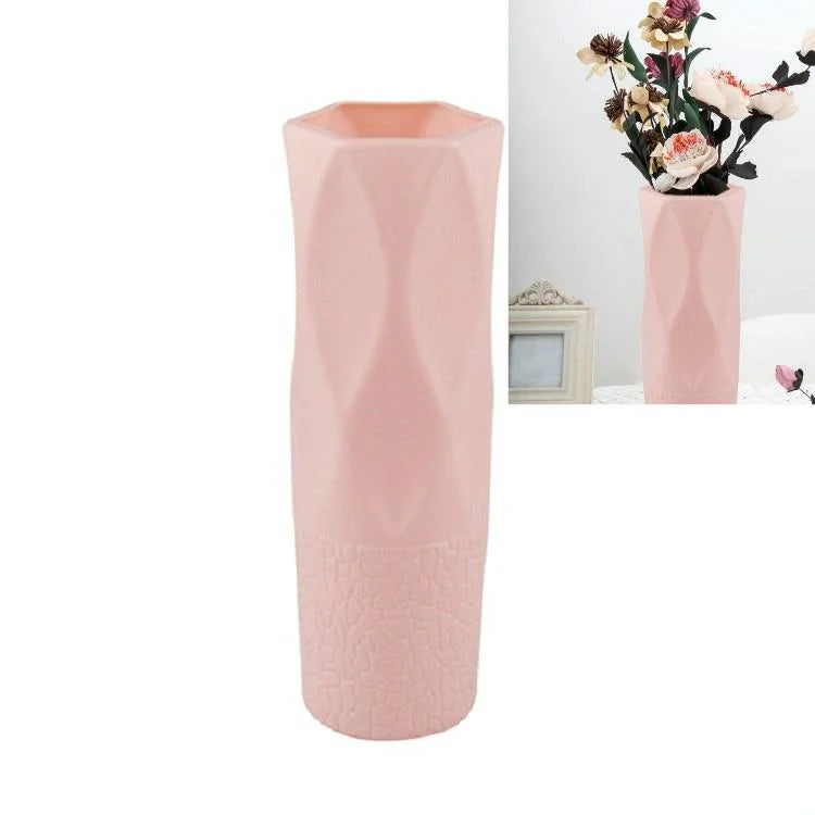 3-piece Plastic Vase Set for Dry and Wet Flower
