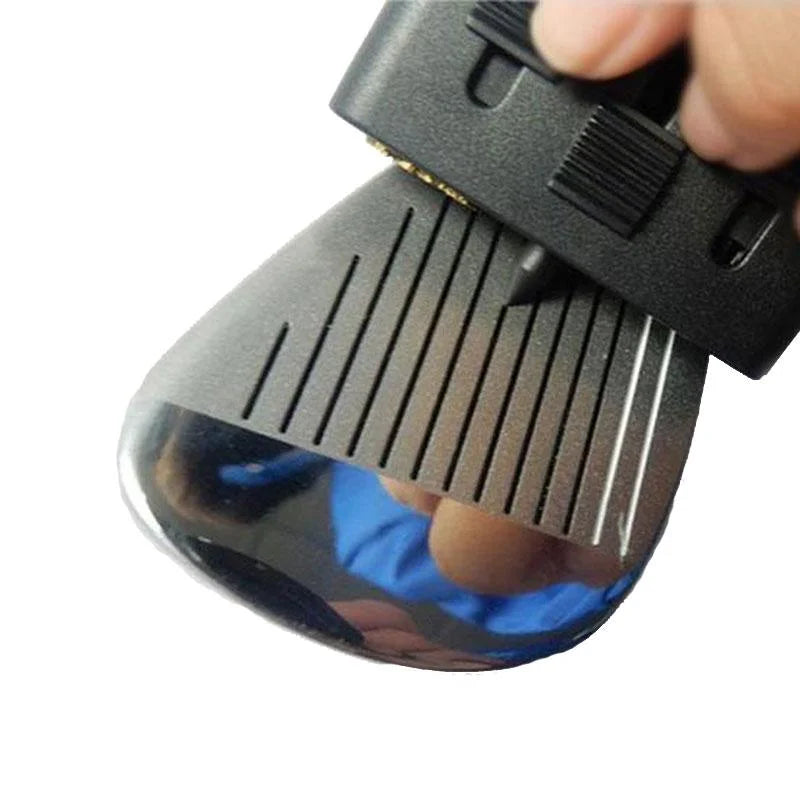 3-piece Portable Golf Groove Cleaning Brush - Red - Sports