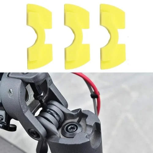 3-piece Shockproof Rubber Dampers for Xiaomi M365 Scooter