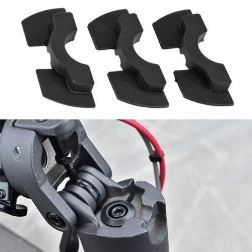 3-piece Shockproof Rubber Dampers for Xiaomi M365 Scooter
