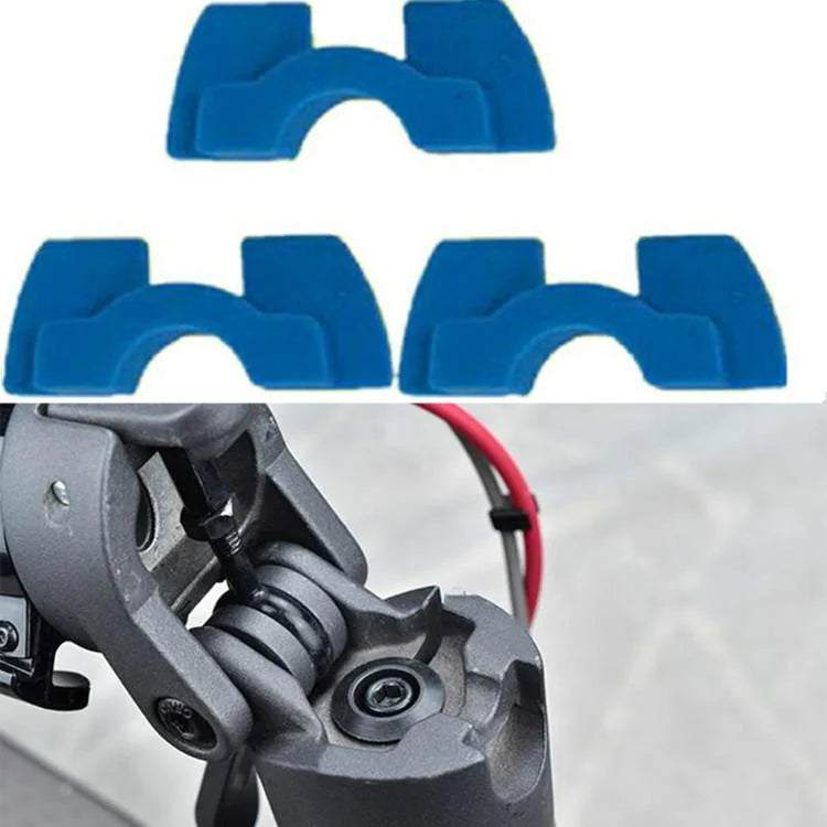 3-piece Shockproof Rubber Dampers for Xiaomi M365 Scooter