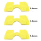 3-piece Shockproof Rubber Dampers for Xiaomi M365 Scooter