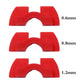 3-piece Shockproof Rubber Dampers for Xiaomi M365 Scooter