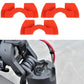 3-piece Shockproof Rubber Dampers for Xiaomi M365 Scooter