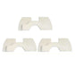 3-piece Shockproof Rubber Dampers for Xiaomi M365 Scooter