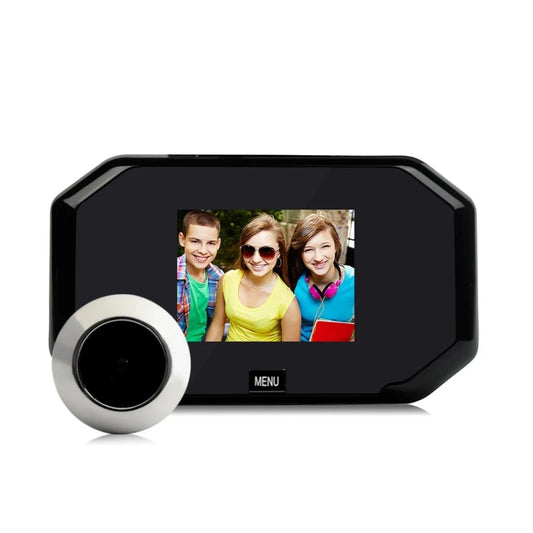 3 Screen 1.0Mp Security Camera With Door Peephole & Tf Card