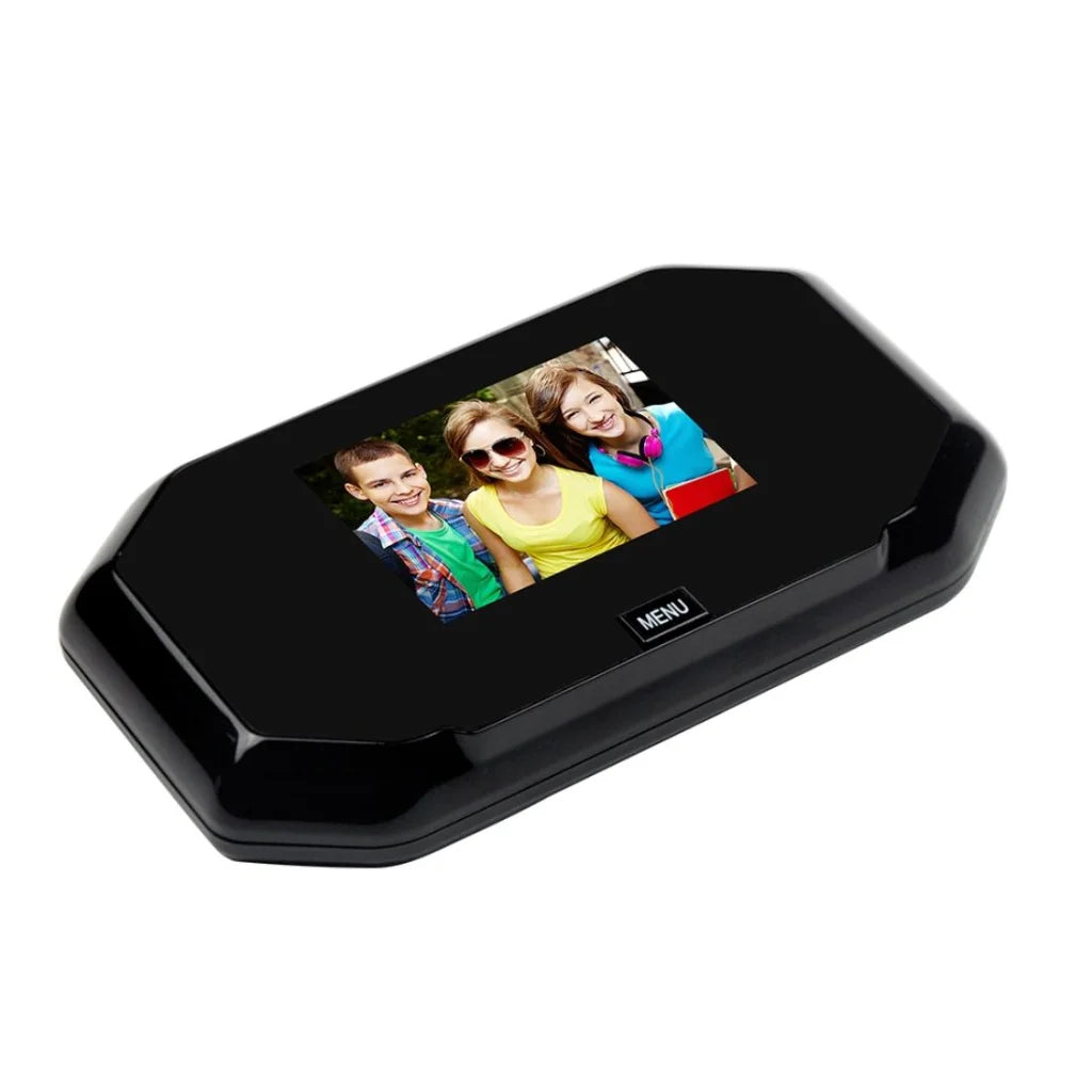 3 Screen 1.0Mp Security Camera With Door Peephole & Tf Card