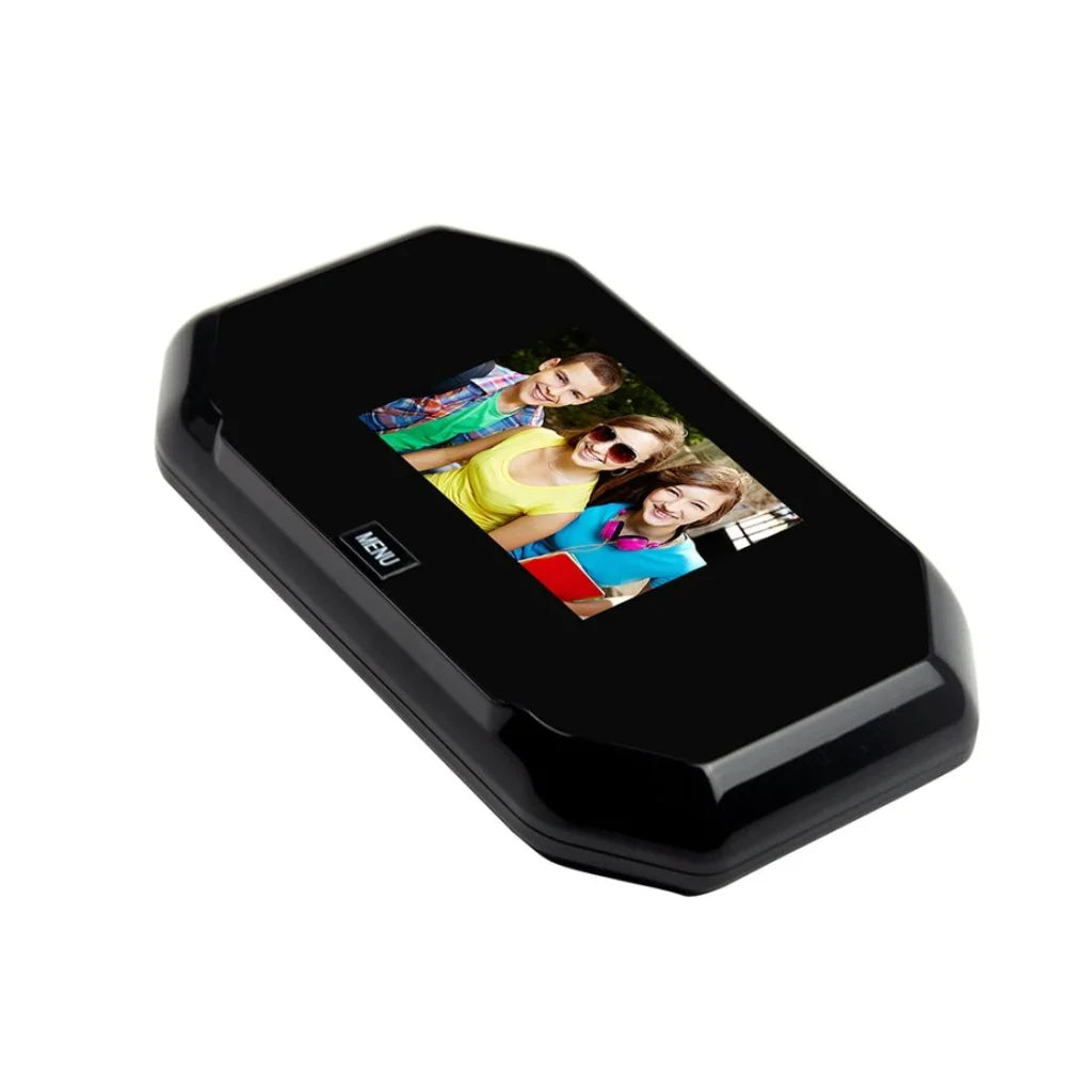 3 Screen 1.0Mp Security Camera With Door Peephole & Tf Card