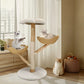 Cat tree with tier activity centre scratcher