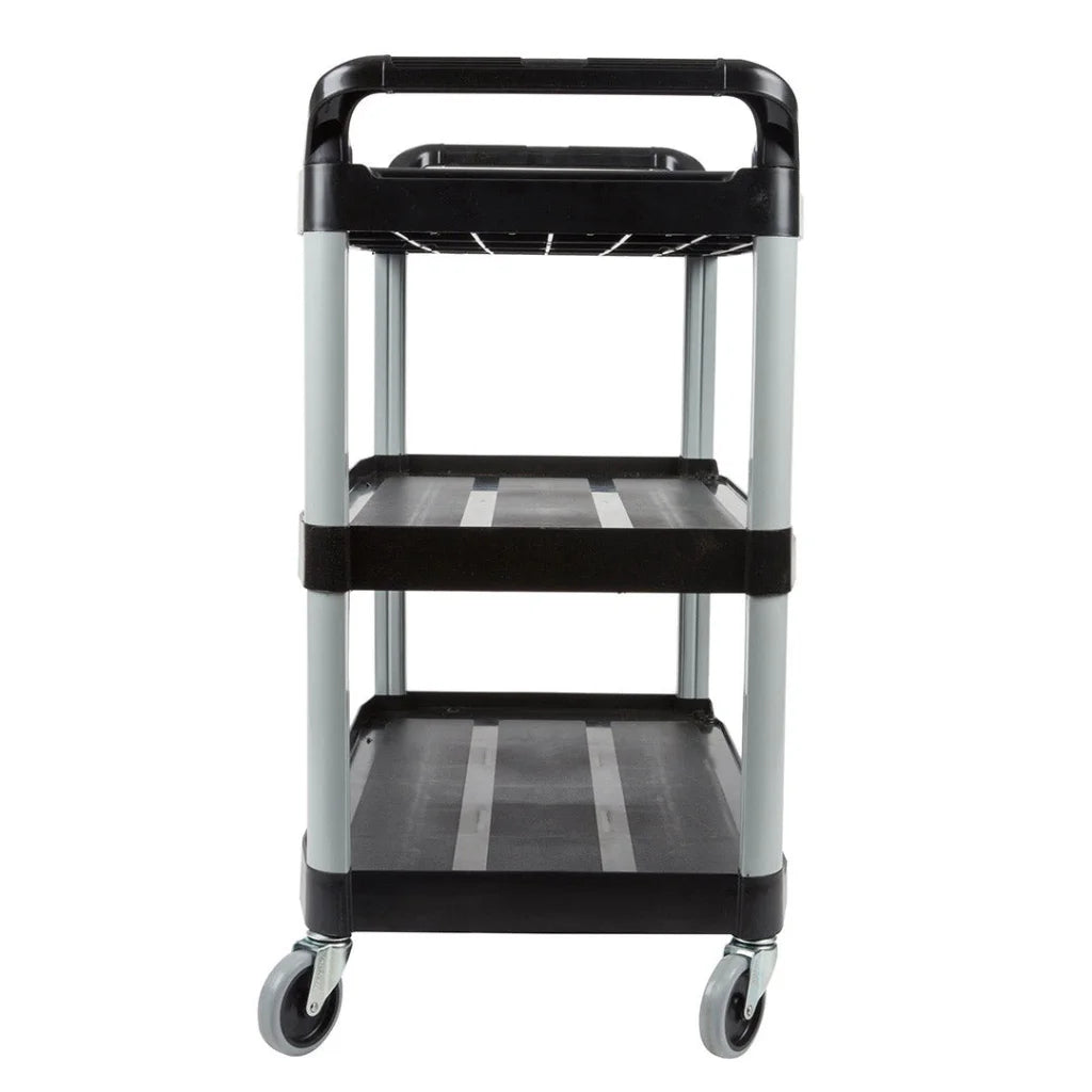 3-Tier Food Trolley Waste Cart Storage Mechanic Kitchen Large - Premium
