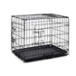 30’’ Portable Pet Dog Cage Collapsible Metal Crate Kennel