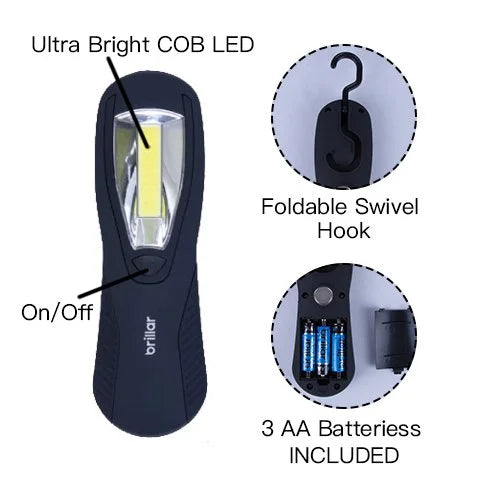 300 Lumens Ultra Bright Work Light with COB LED