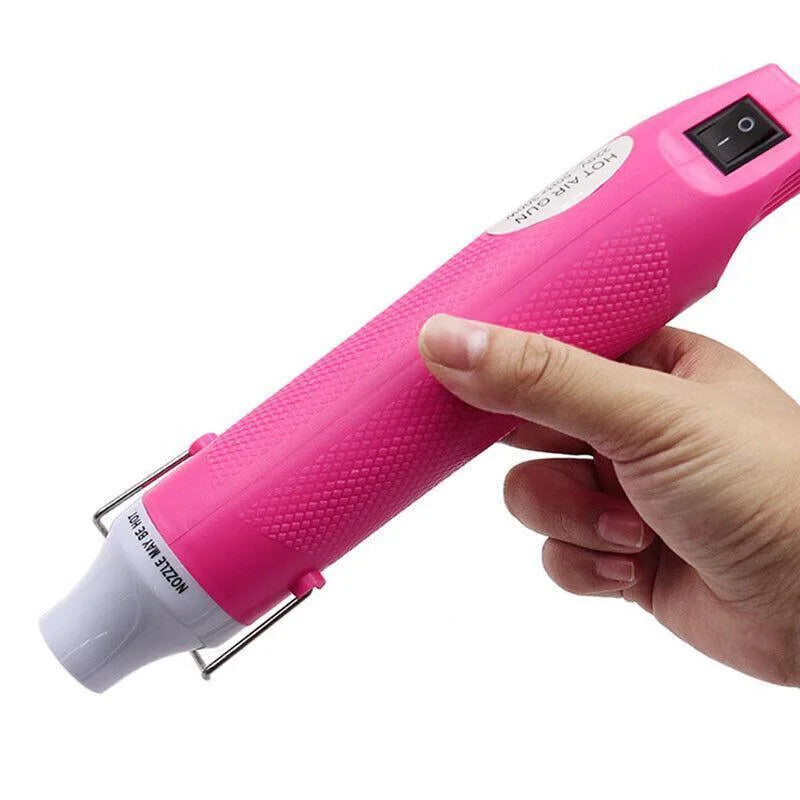 300W Electric Diy Heat Gun Hot Air Gun For Crafts Epoxy