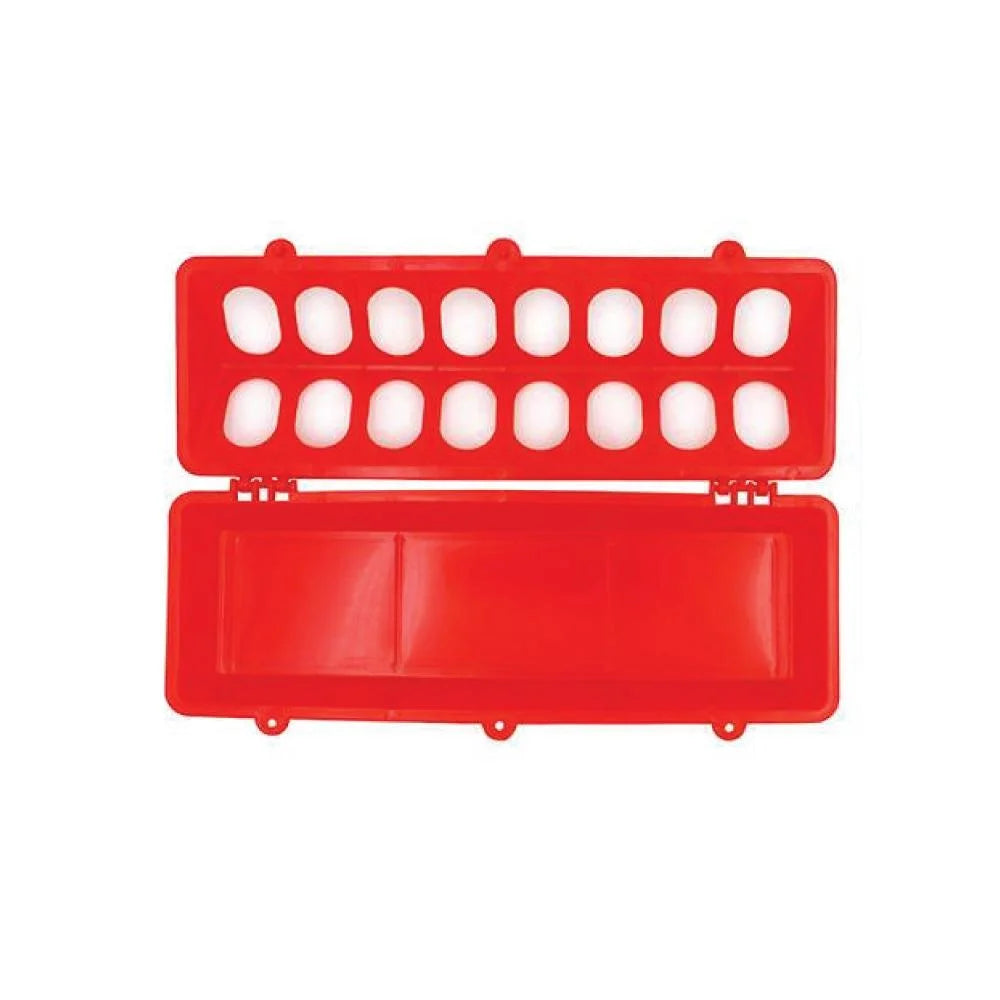 30cm Long Poultry Feeder Feeding Trough Chicken Chick Red