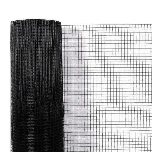 30m Black Chicken Wire Mesh Roll – Aviary & Garden Fencing