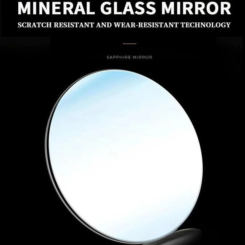 30m Waterproof Men Sports Quartz Watch - Black Steel