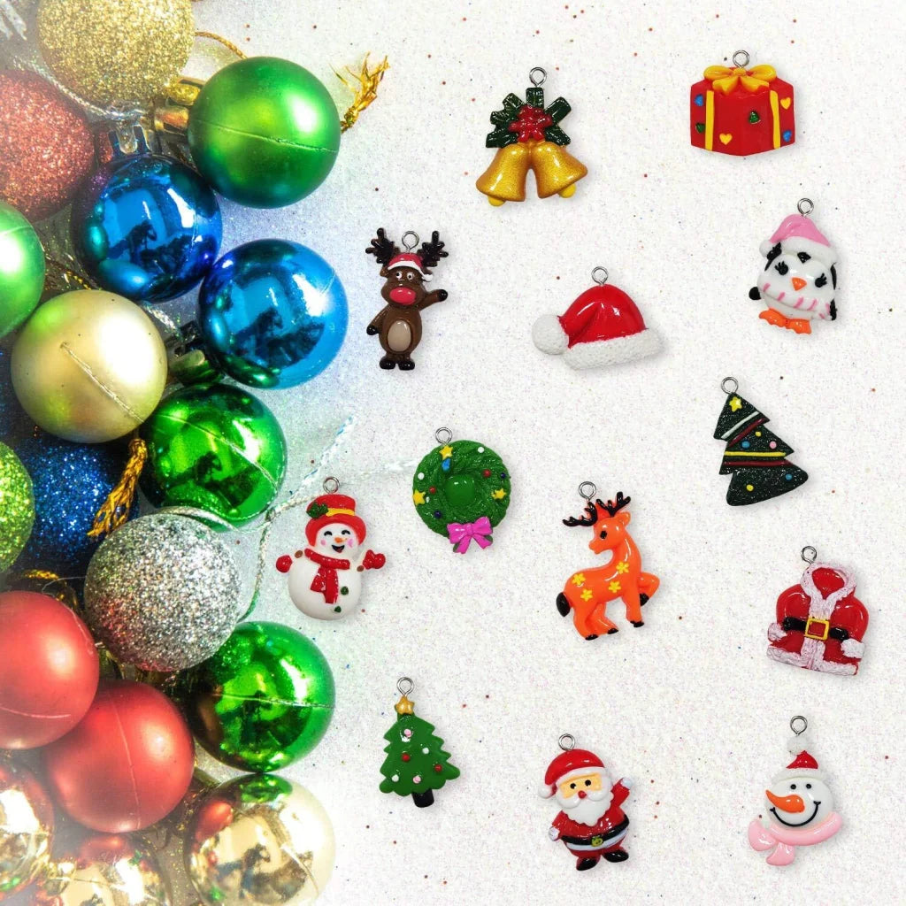 30pcs Mini Christmas Ornaments for Mini Tree Decorations