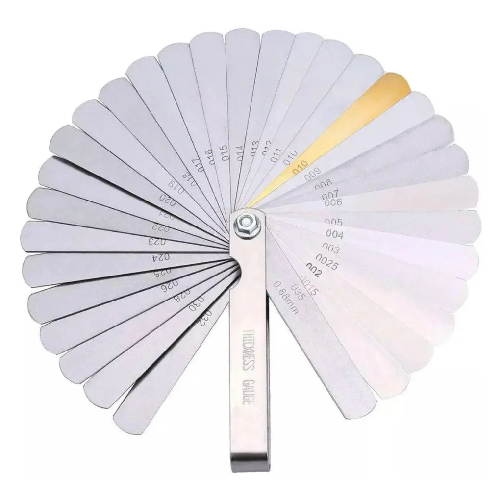 32 Blade Feeler Gauge Dual Marked Mm/Inch Thickness Gap