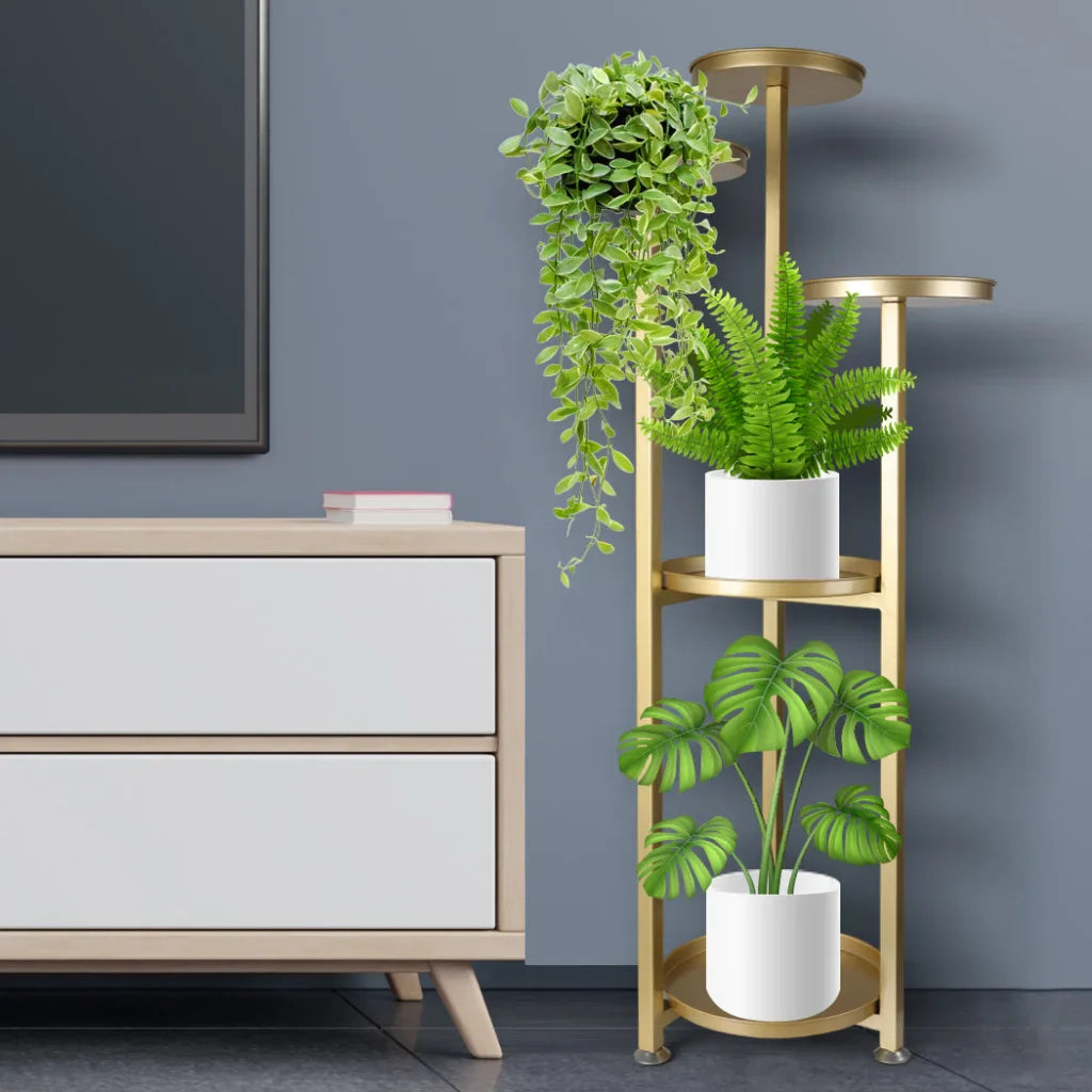 Indoor Plant Stands for Multiple Plants Near