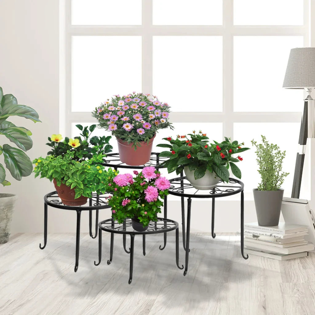 Indoor Plant Stands for Multiple Plants Near