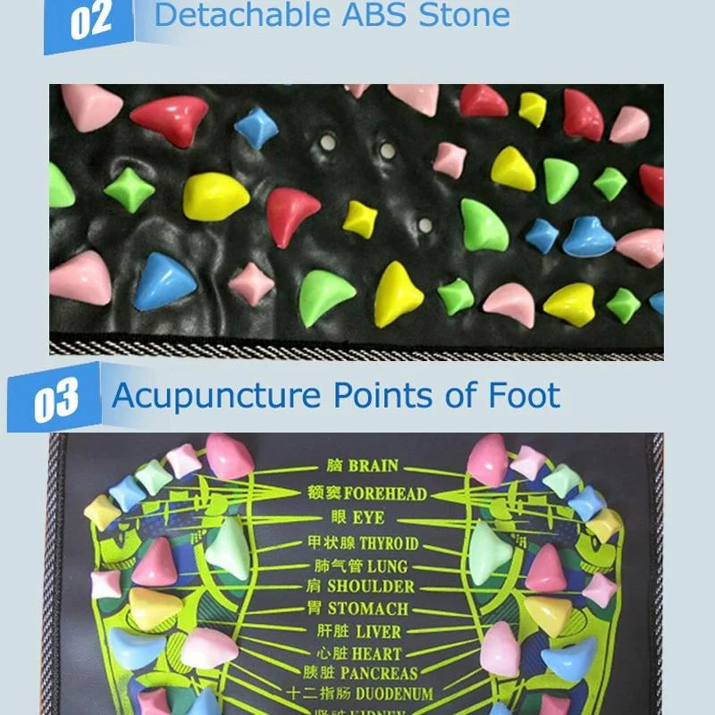 35Cm Imitation Stone Foot Massage Pad Pain Relief &