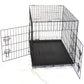 36’ Collapsible Metal Dog Cat Crate Cage Carrier