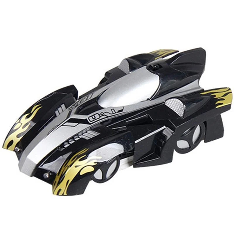 360 Degree Rotating Rc Car with Led Lights - Wall Climber