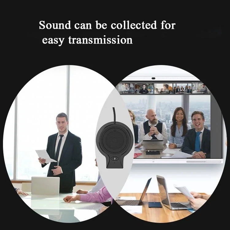360-Degree Usb Conference Microphone For Video Calls And Webcasts-1915197853765079044