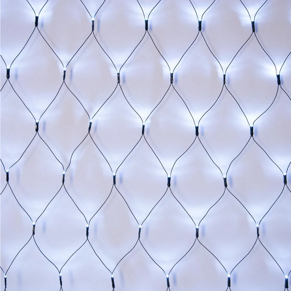 360 LED Net Lights Connectable available in 3 Colors - Warm
