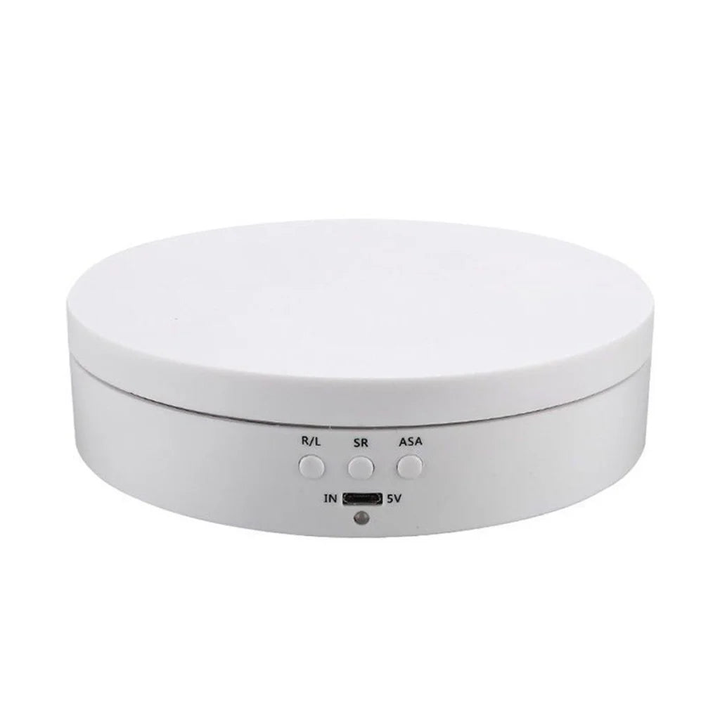 360° Rotating Electric Turntable Display Stand Jewelry
