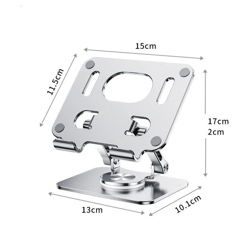 360 Rotation Ergonomic Laptop Stand - Adjustable Height Aluminum-1964932275296669697
