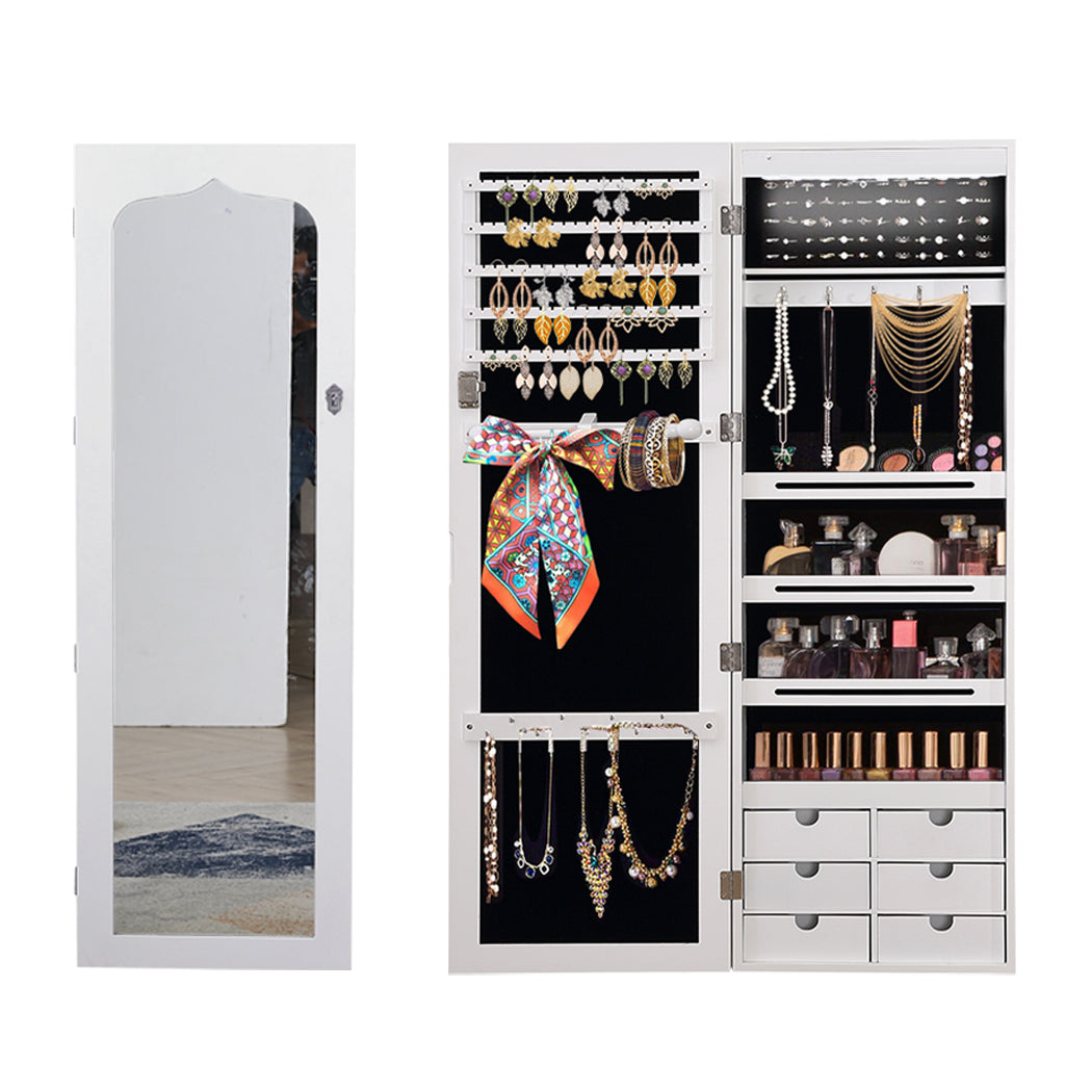 Levede Jewellery Cabinet Full Length