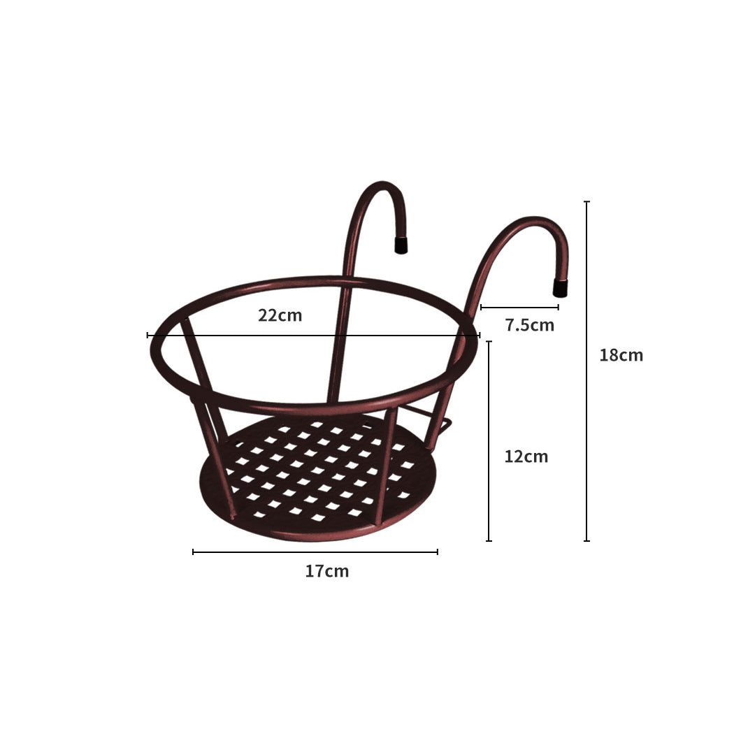 Levede 1x Flower Holder Plant Stand Bronze