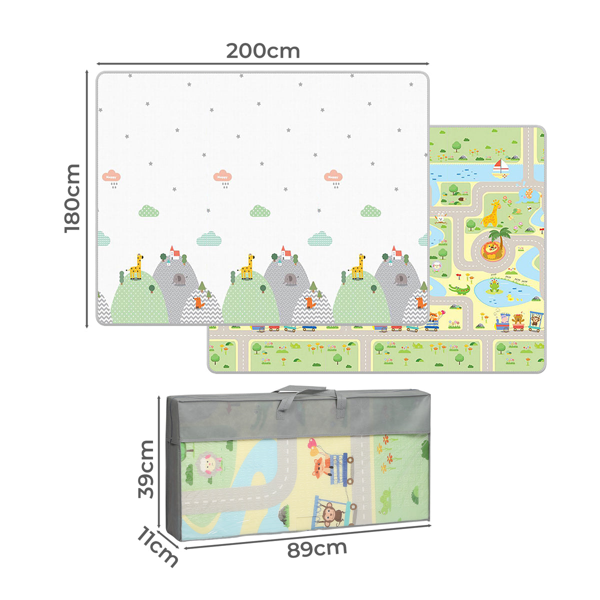 BoPeep Kids Play Mat Baby Crawling Pad