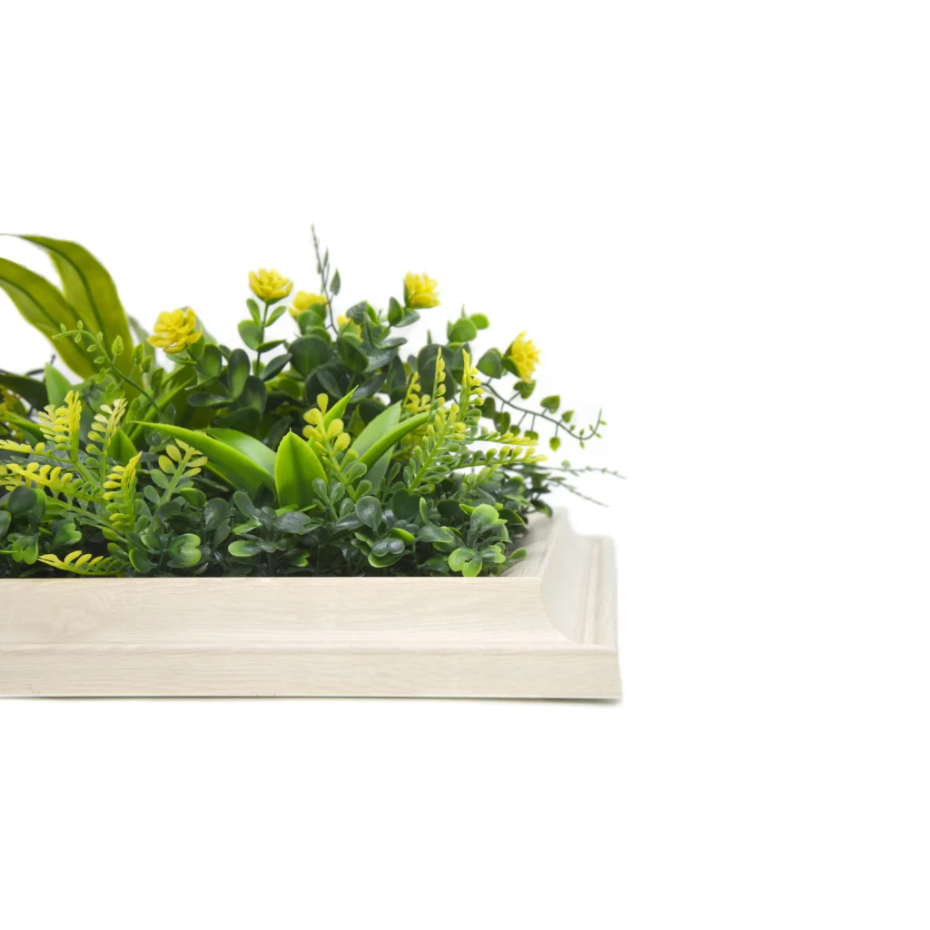 3D Artificial Plants Wall Panel Flower Wall Vertical Garden