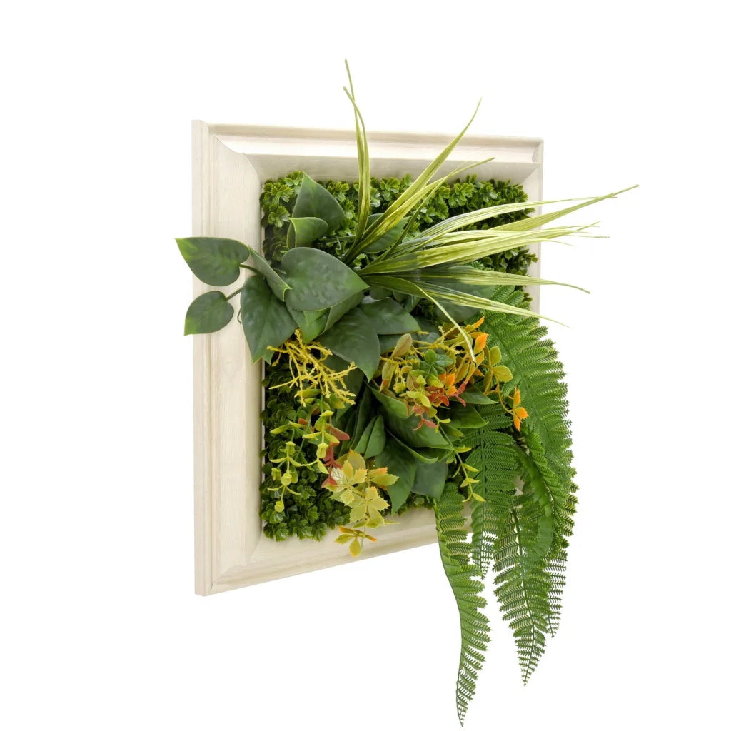 3D Artificial Plants Wall Panel Flower Wall Vertical Garden