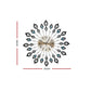3D Crystal Wall Clock Large Modern Luxury Round